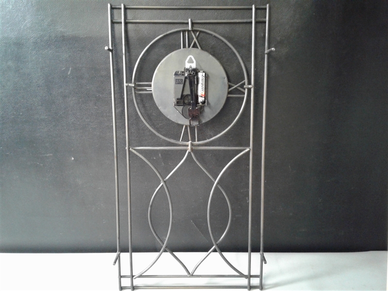 Sterling Noble Quartz Metal Wall Clock