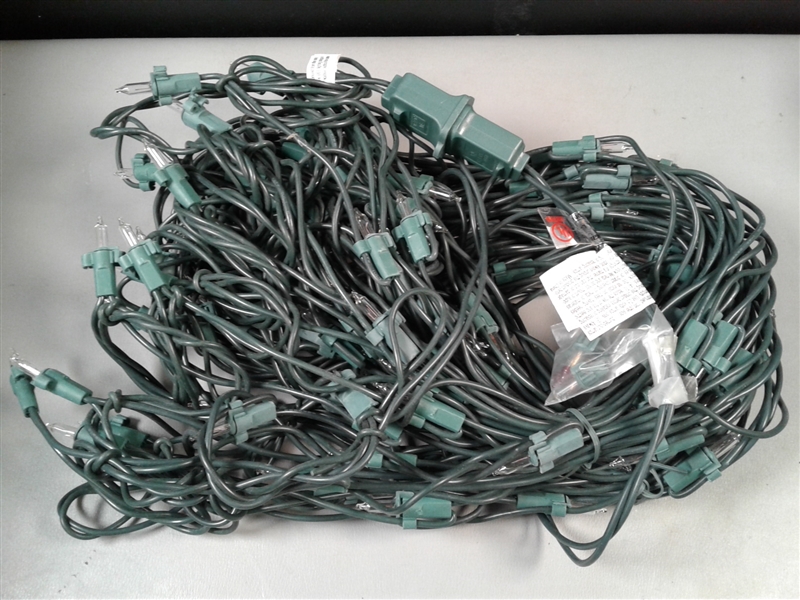 2 Boxes 150 Heavy Duty Mini Net Lights- Colored & Clear
