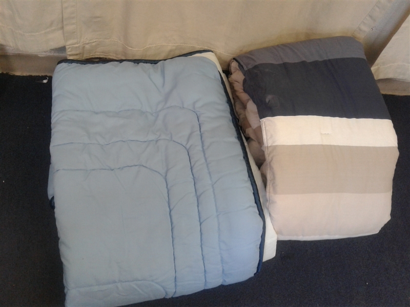 Nautica Twin Comforter & Burlington King Comforter