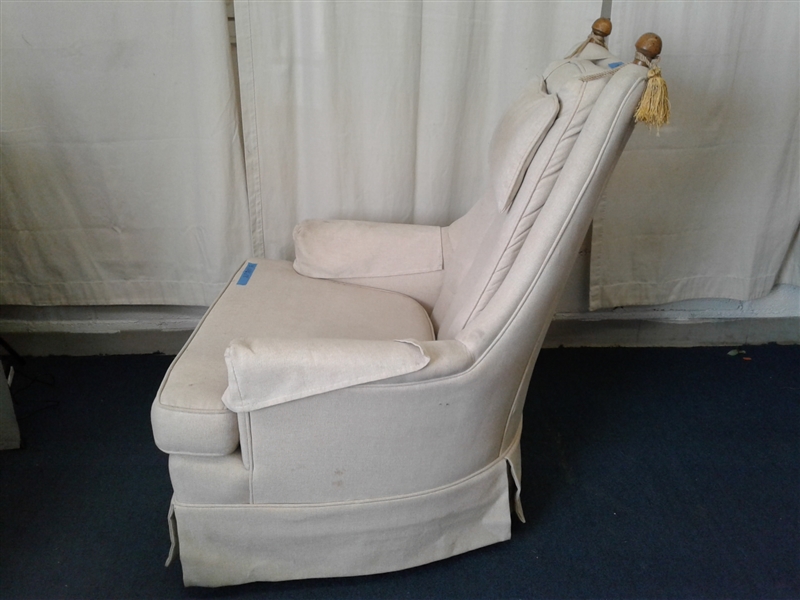 Vintage Swivel Rocking Chair