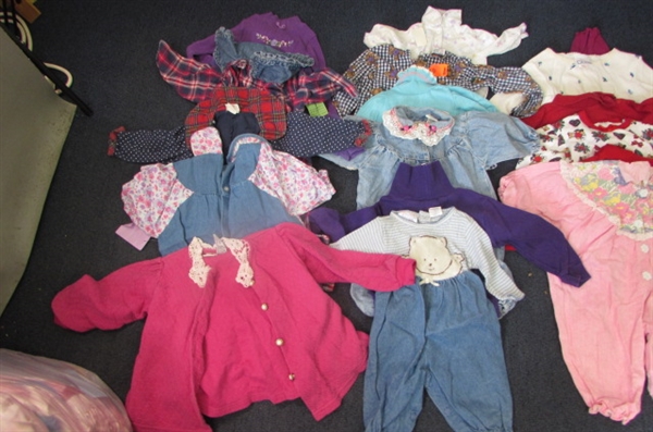 Baby Girl Clothes and Shoes-12m and up