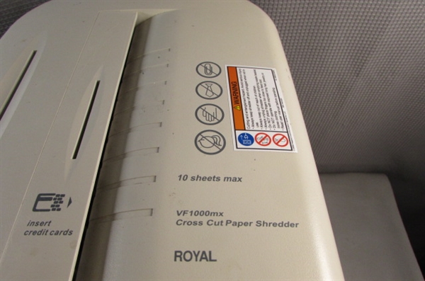 Royal Paper Shredder