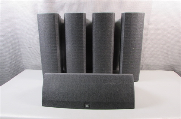 5 JBL Surround Sound Satellite Speakers