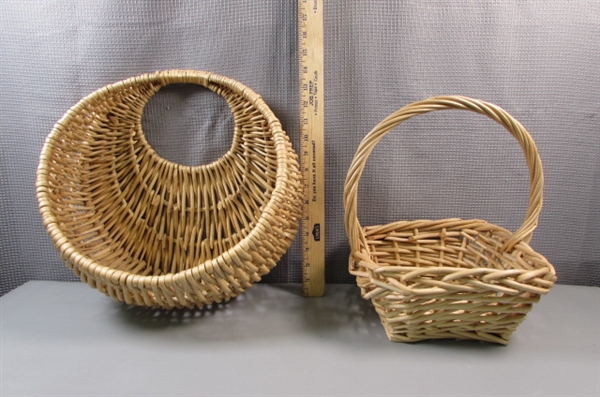 Wicker Baskets and Shelving