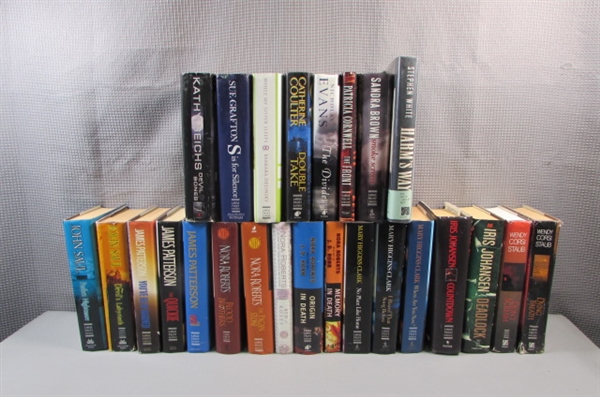 25 Hardback Novels