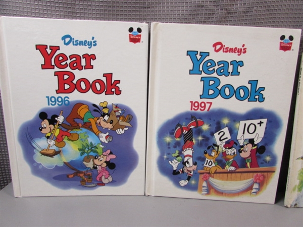 Disney's Year Books, Just Ask Books, & Little Golden Books