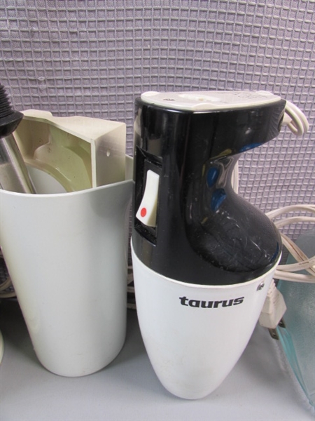Kitchen Items: Canisters & Containers, Coffee Grinder, Hand Mixer, Oster Cups, etc.