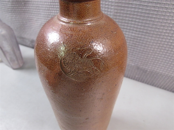 Vintage/Antique Bottles- Clorox, Listerine, Chili Powder, Etc.