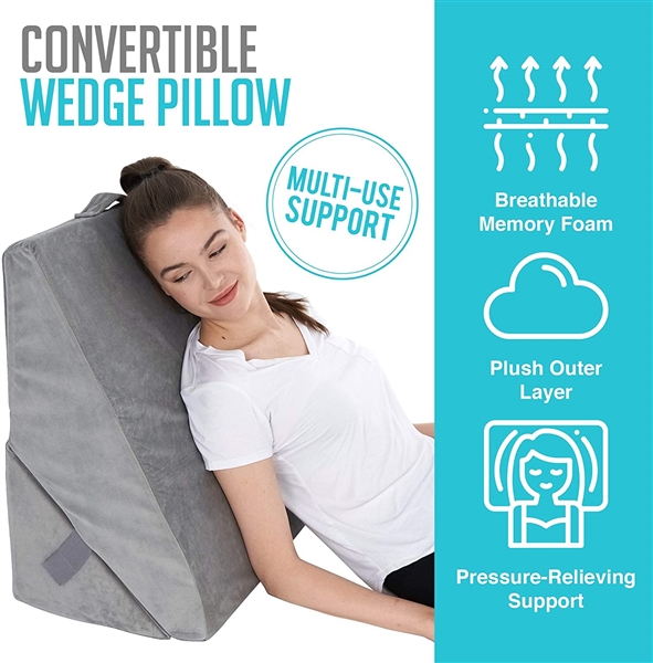 Adjustable Bed Wedge Pillow