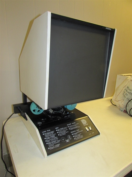 DUKANE MICROFILM READER