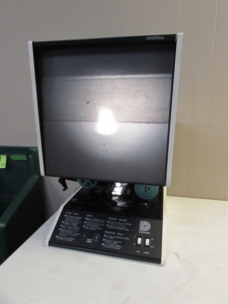 DUKANE MICROFILM READER