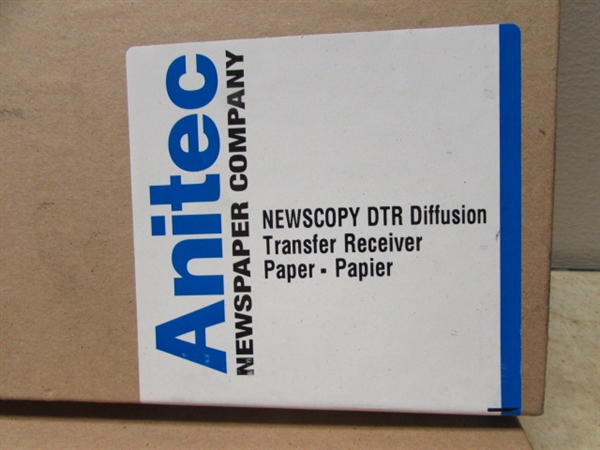 2 - DTR NEWSCOPY DIFFUSION TRANSFER NEGATIVE PAPER