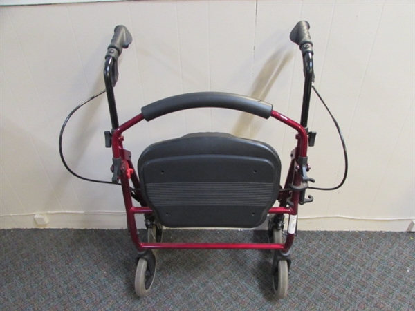 NOVA MINI MACK HEAVY DUTY WALKER WITH SEAT