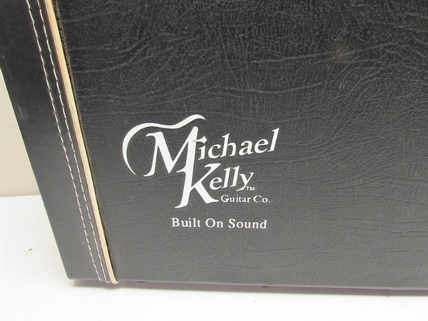 MICHAEL KELLY GUITAR CASE - HARD SHELL