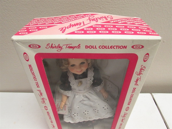 VINTAGE 'IDEAL' SHIRLEY TEMPLE DOLL IN ORIGINAL BOX