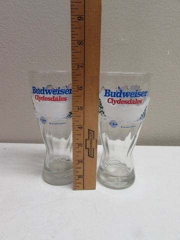 BUDWEISER COLLECTOR STEINS & GLASSES