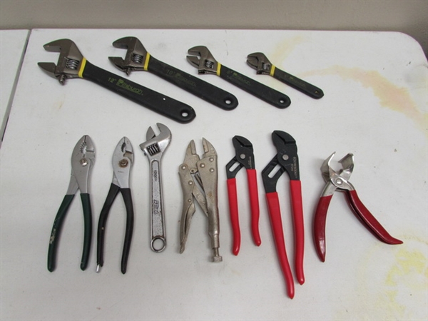 CRESCENT WRENCHES & PLIERS