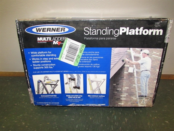 WERNER TELESCOPING MULTI-LADDER & ACCESSORIES