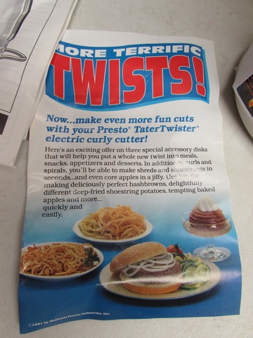 PRESTO TATER-TWISTER