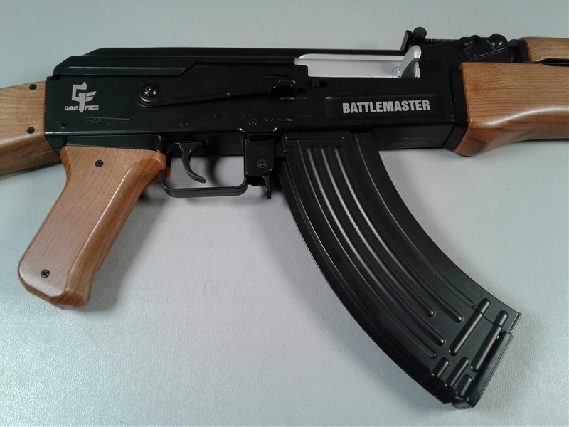 GAME FACE 52005 Battlemaster Electric Full/Semi-Auto AK Airsoft Rifle