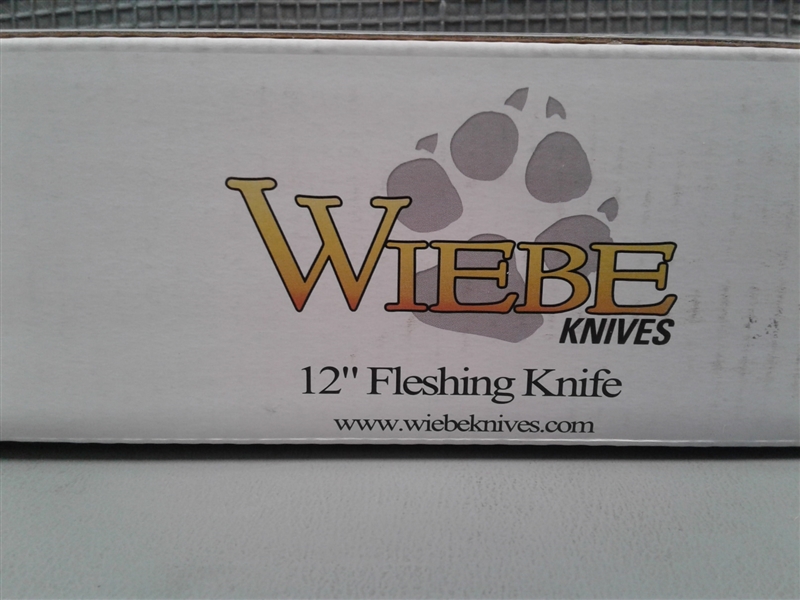 Wiebe Knives 12 Fleshing Knife