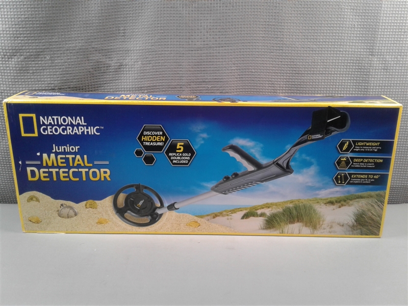  NATIONAL GEOGRAPHIC Junior Metal Detector