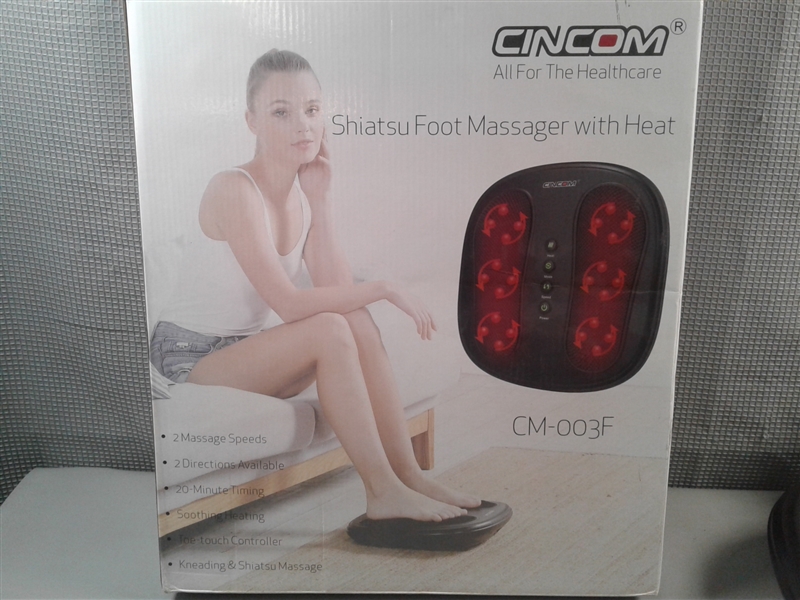  CINCOM Shiatsu Foot Massager with Heat