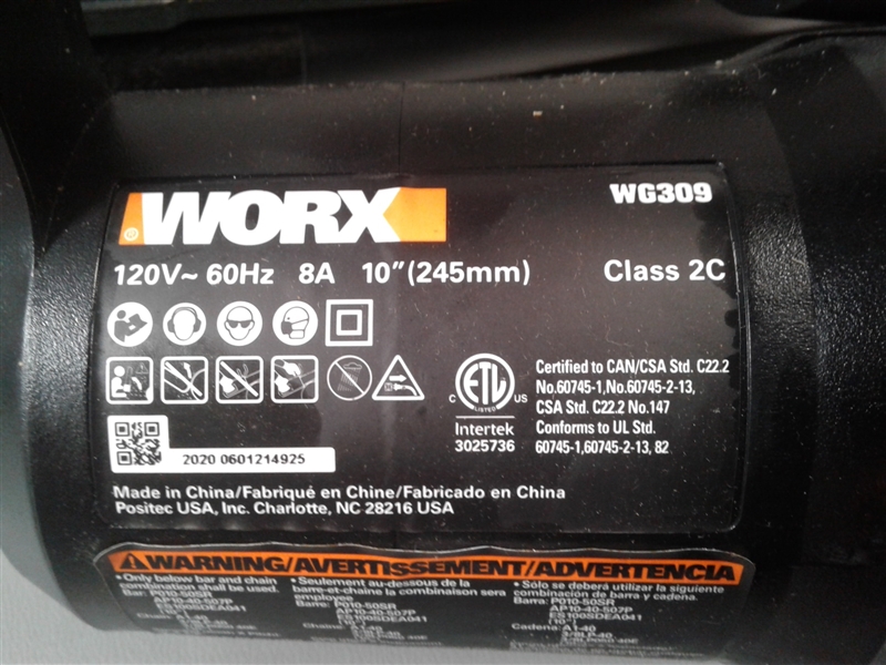 Worx 10 Pole Saw 