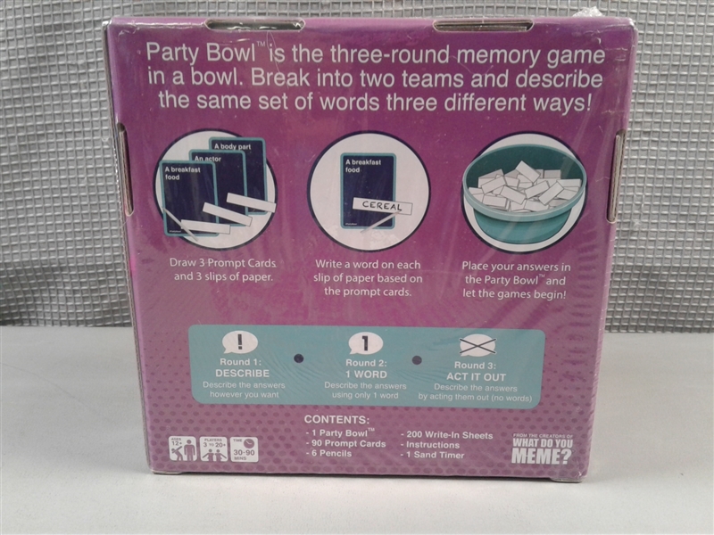 Party Bowl Party Game by What Do You Meme?