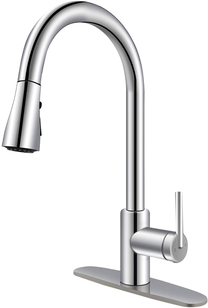 Kitchen Faucet with Pull Down Sprayer 