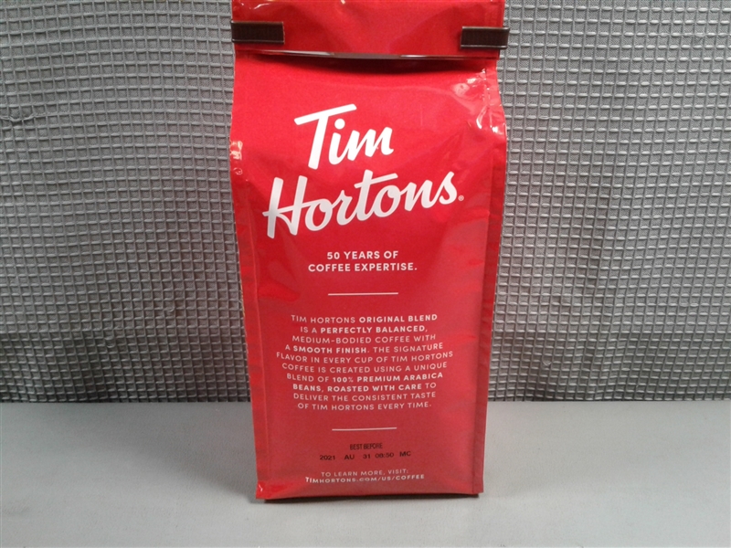  Tim Hortons Original Blend, Medium Roast Ground Coffee 6 Bags
