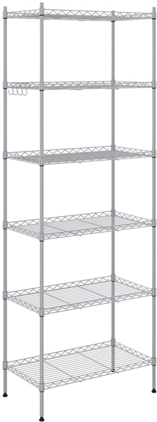 Carbon Steel Rack With 6-Shelf