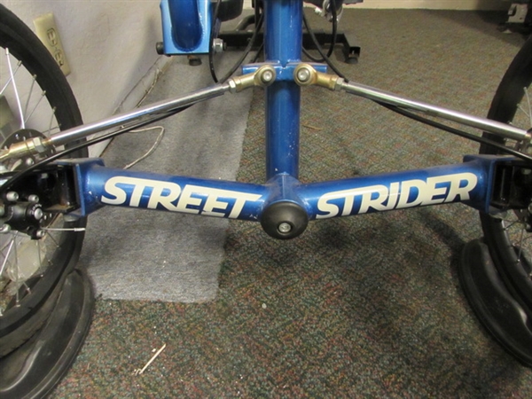 STREET STRIDER THE ELLIPTICAL THAT MOVES YOU *RESERVE*