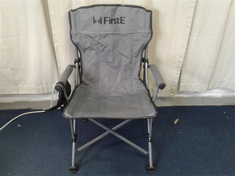 FirstE Heated Portable Chair 