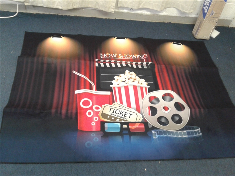 Cinema Movie Theater Area Rug 79 x 55