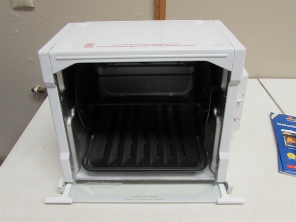 RONCO COMPACT SHOWTIME+ ROTISSERIE OVEN/BBQ