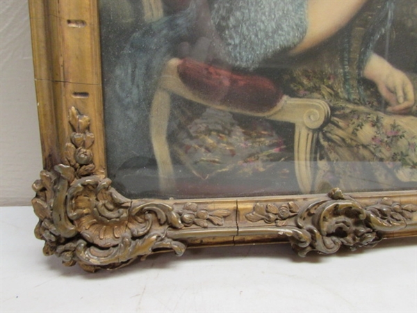 ANTIQUE FRAMED PORTRAIT