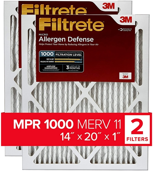  Filtrete 14x20x1, AC Furnace Air Filter