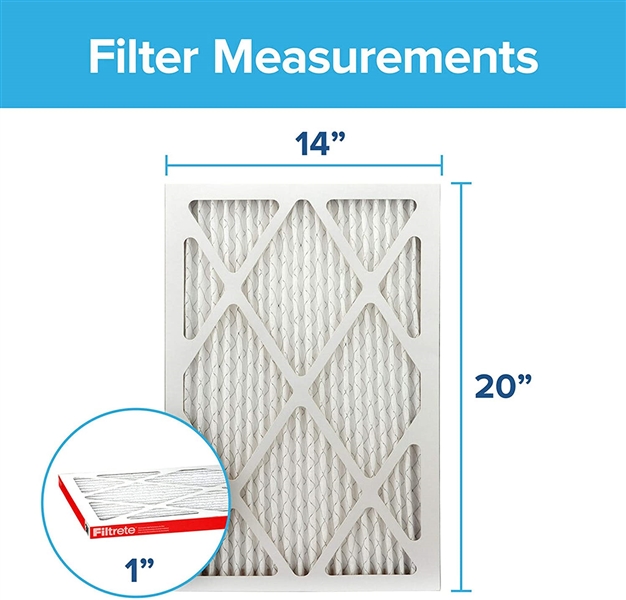  Filtrete 14x20x1, AC Furnace Air Filter