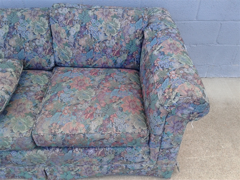 Vintage Floral Sofa 