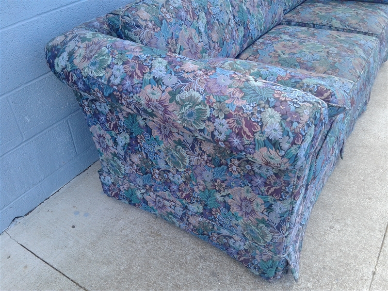 Vintage Floral Sofa 