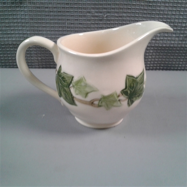 Vintage Franciscan Ivy(American) Teapot, Sugar w/Lid, & Creamer