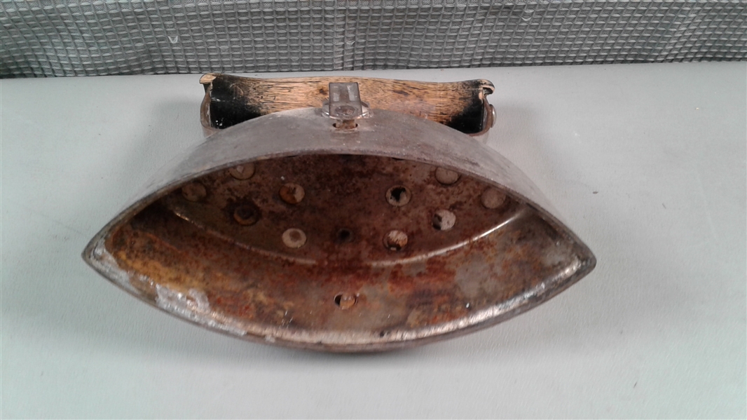 Antique & Vintage Irons & Iron Trays