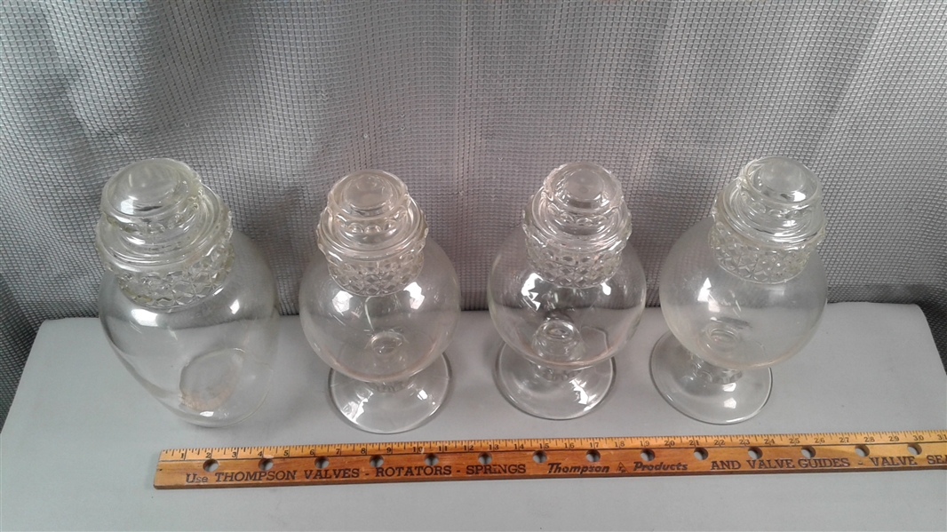 Vintage Country Store Candy Jars- Large