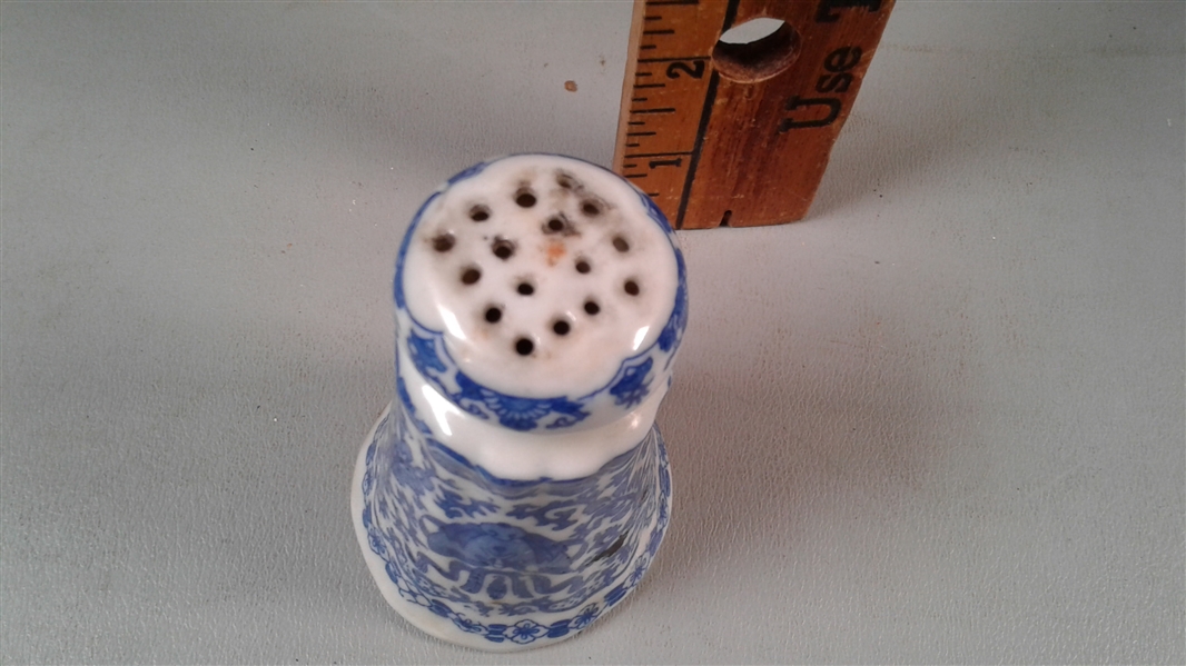 Collection of Blue & White Ceramic & Glassware