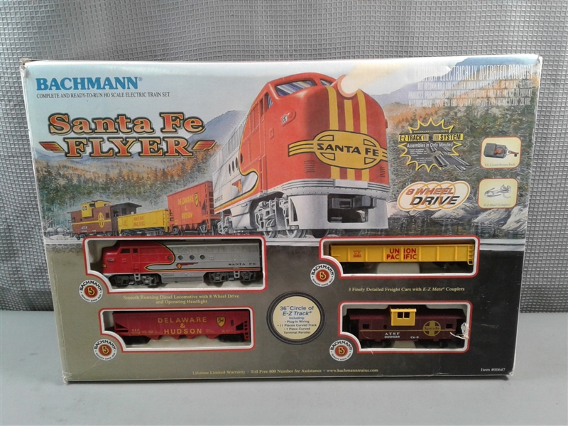 Santa Fe Flyer Train Set