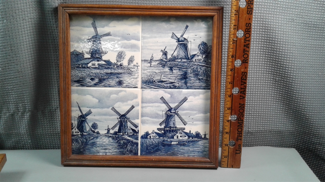 Vintage Delft Tiles and Wall Hangings