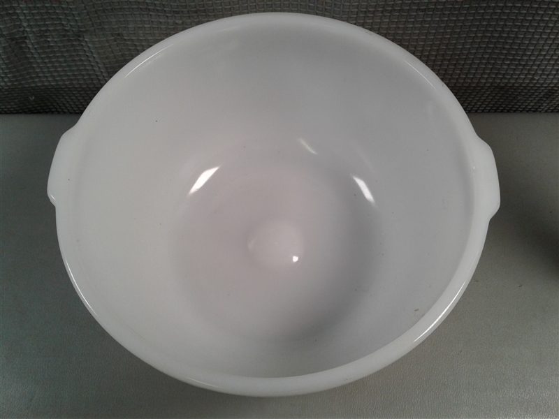 Glasbake For Sunbeam Mixing Bowls and Anchor Hocking 8 Cup Batter Bowl