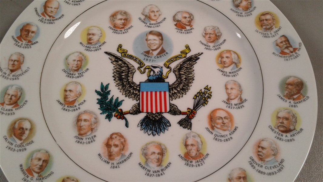 USA Collector Plates- USS Alabama, 200th Anniversary, and 200 Years of Presidents