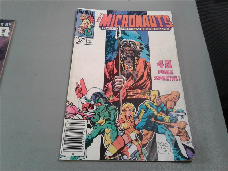 Vintage 1960's, 1970's & 1980's Marvel Comics- 10 Issues